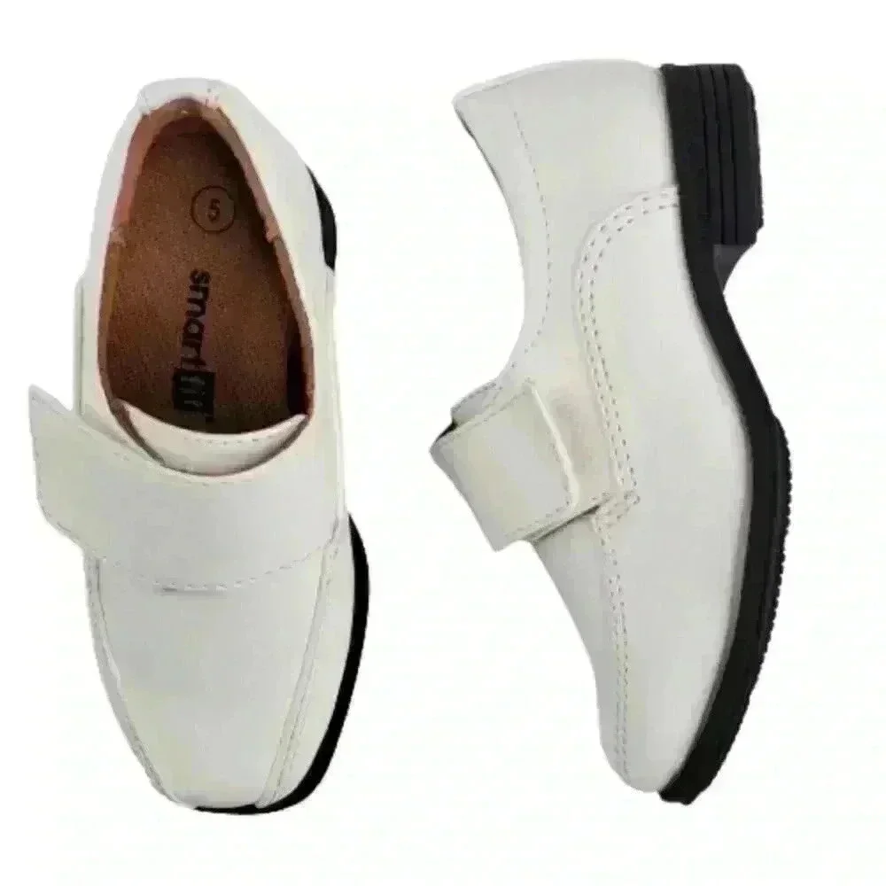 SmartFit Boys' Toddler Grant Strap Slip-On Dress Shoe Boy'